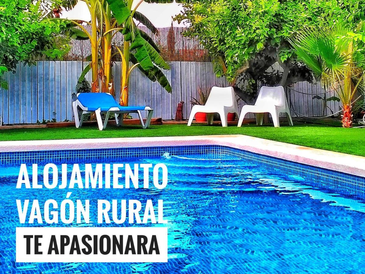 Alojamiento Vagon Rural Murcia Bagian luar foto