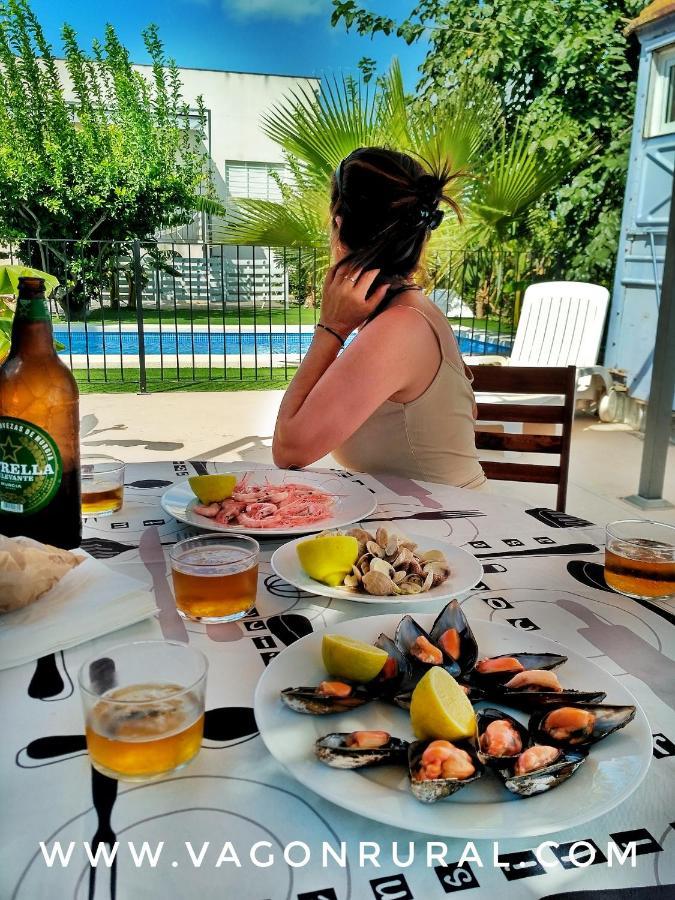 Alojamiento Vagon Rural Murcia Bagian luar foto
